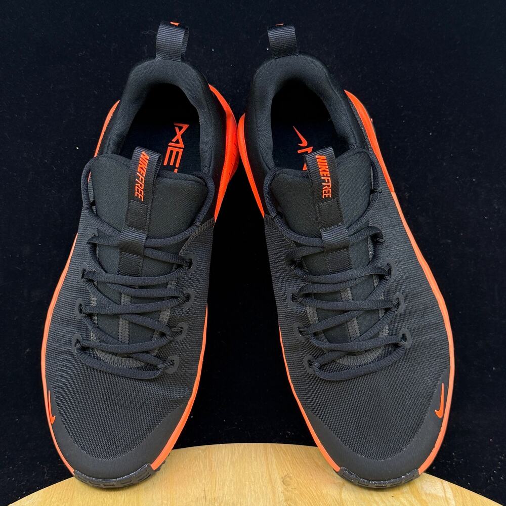 Nike Free Metcon 6 Black Orange Hyper Crimson FJ7127-004 Men's Size 10.5 - Picture 8 of 9